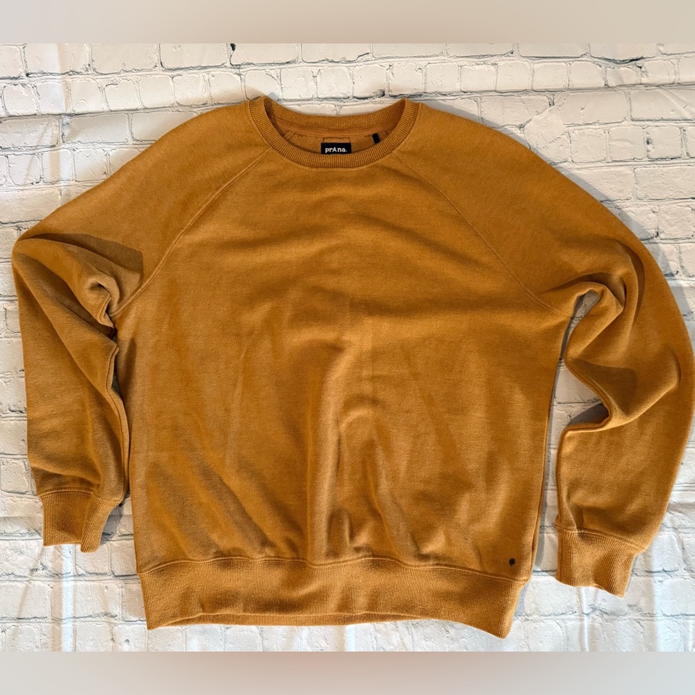Prana Women’s Mustard Cozy Up Sweater